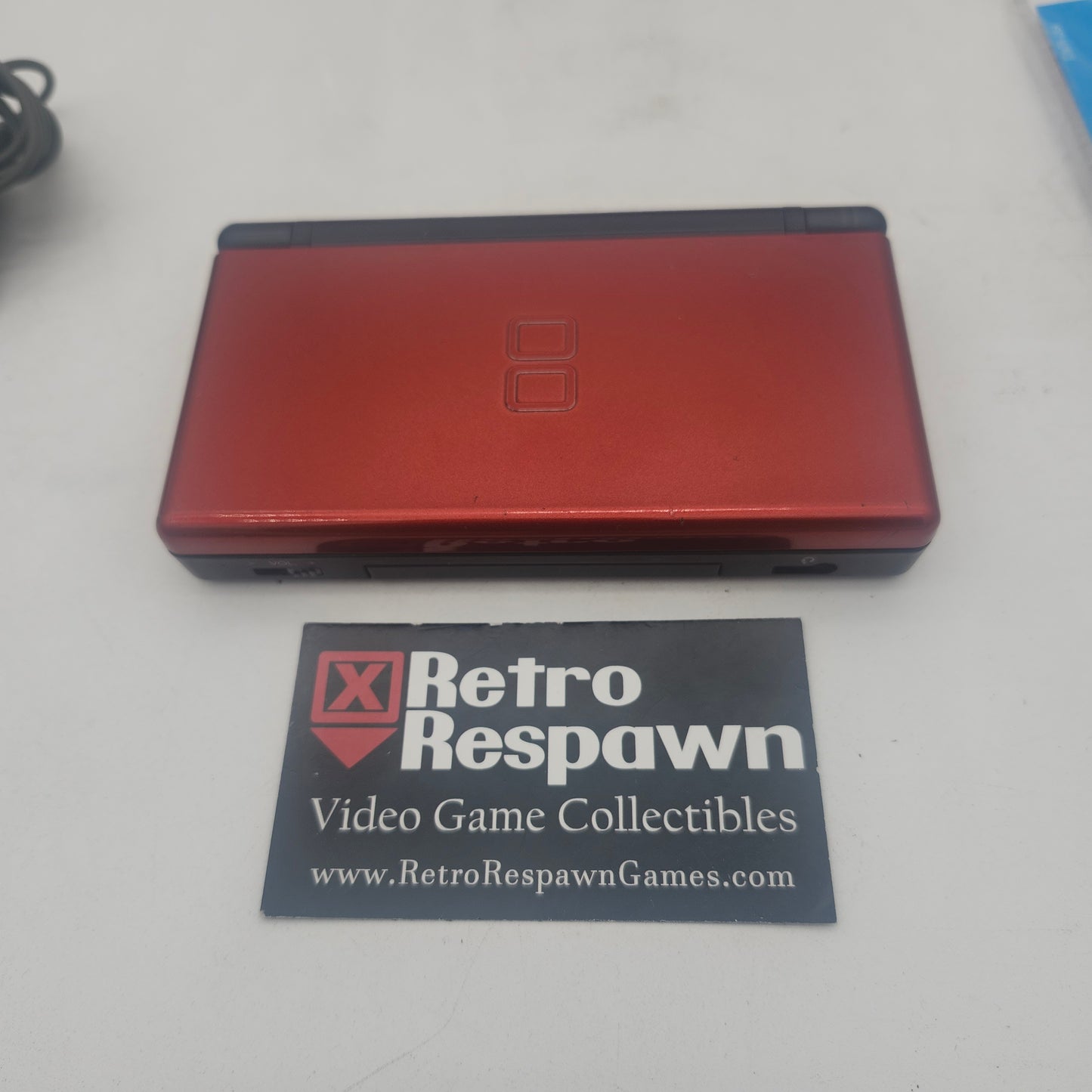Red Crimson & Black Nintendo DS Lite - Nintendo DS (Complete)
