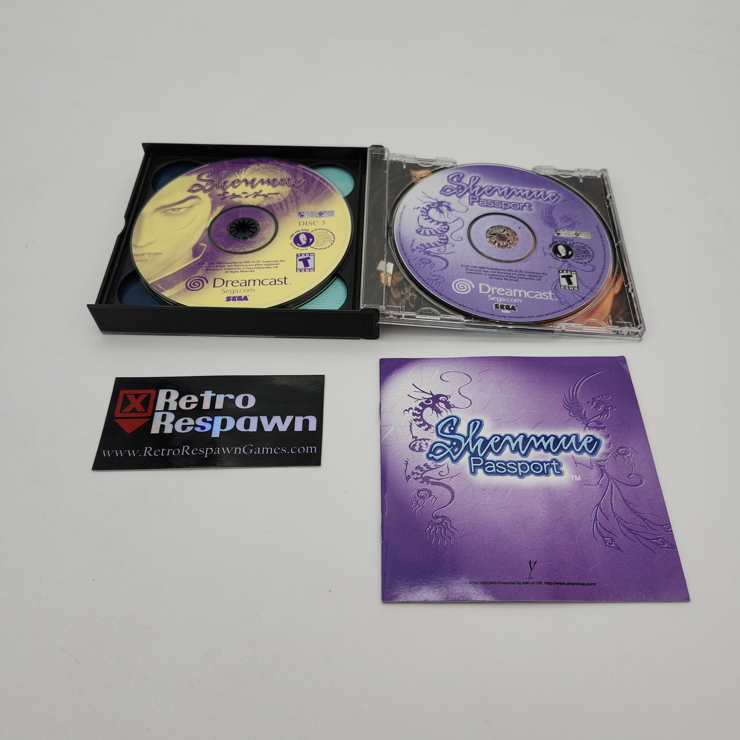 Shenmue - Sega Dreamcast (Complete)