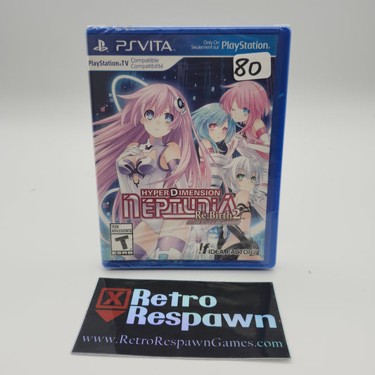 Hyperdimension Neptunia Re;Birth 2: Sisters Generation - Playstation Vita (Sealed)