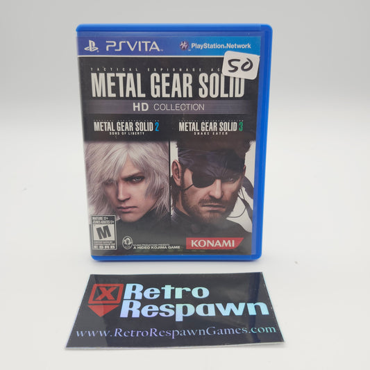 Metal Gear Solid HD Collection - Playstation Vita (Complete)
