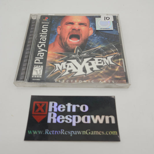 WCW Mayhem - Playstation (Complete)