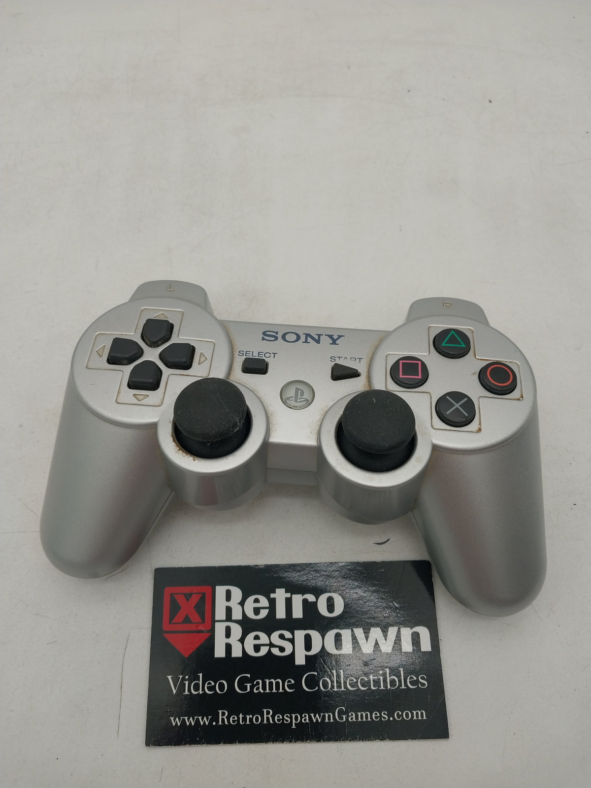 Dualshock 3 Controller Silver - Playstation 3 (Controller+Cable)