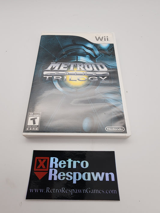 Metroid Prime Trilogy - Wii (Complete) Look at Pictures