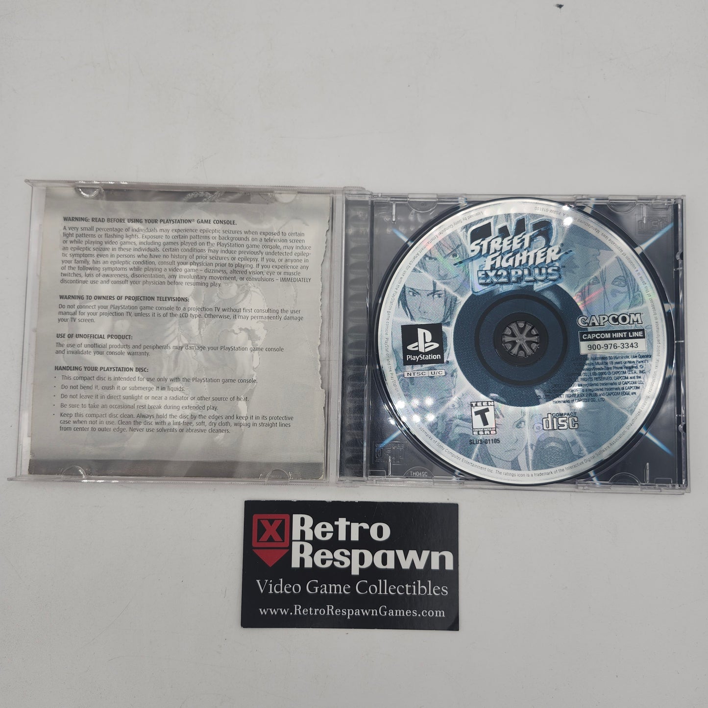 Street Fighter EX 2 Plus - Playstation (Missing Manual)