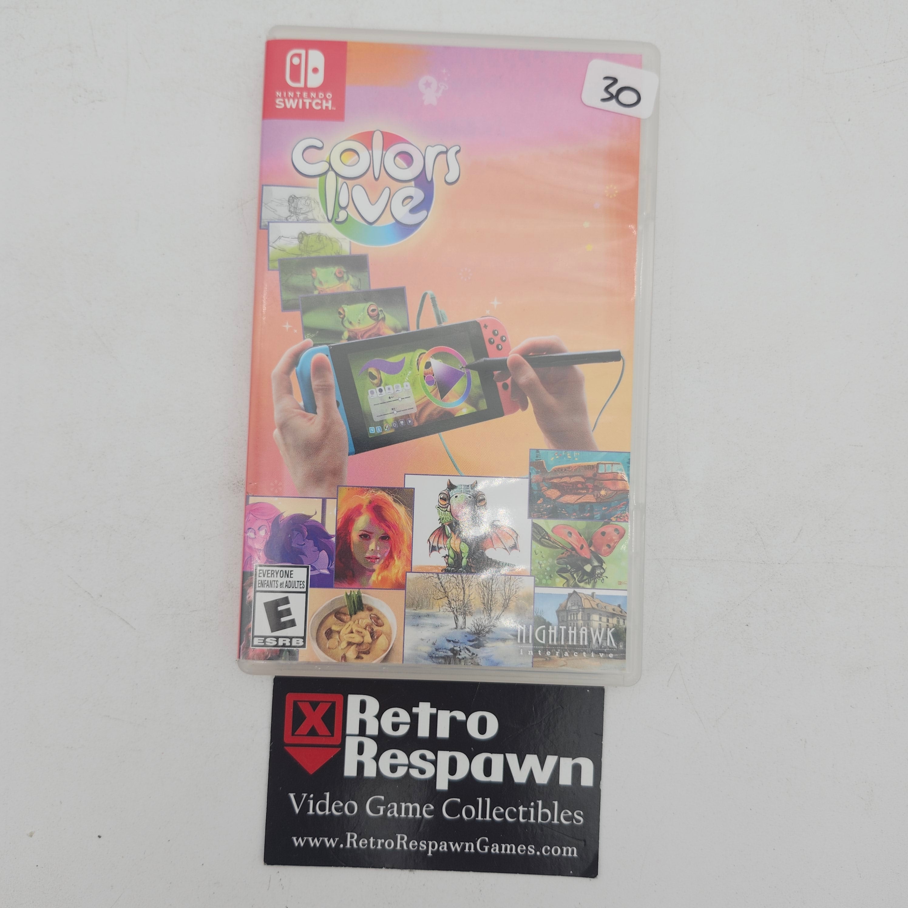 Colors Live - Nintendo Switch (Complete) – Retro Respawn