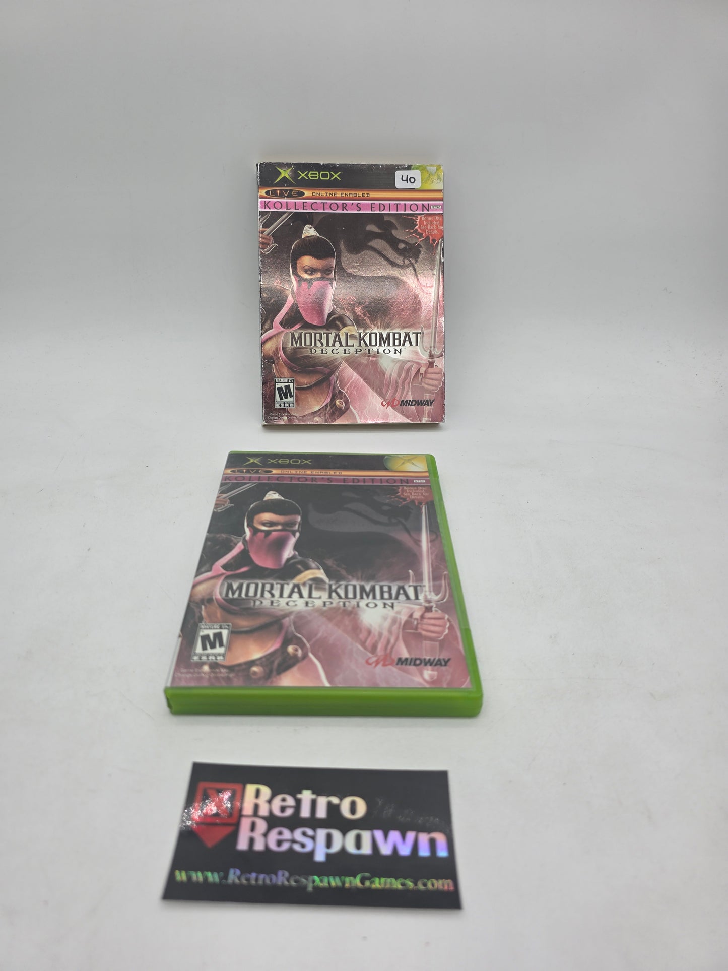 Mortal Kombat: Deception [Kollector's Edition: Mileena Version] - Xbox (Complete)