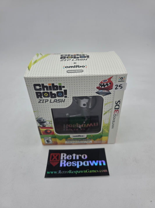 Chibi-Robo Zip Lash [amiibo Bundle] - Nintendo 3DS (Complete)