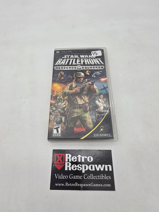 Star Wars Battlefront Renegade Squadron - PSP (Complete)
