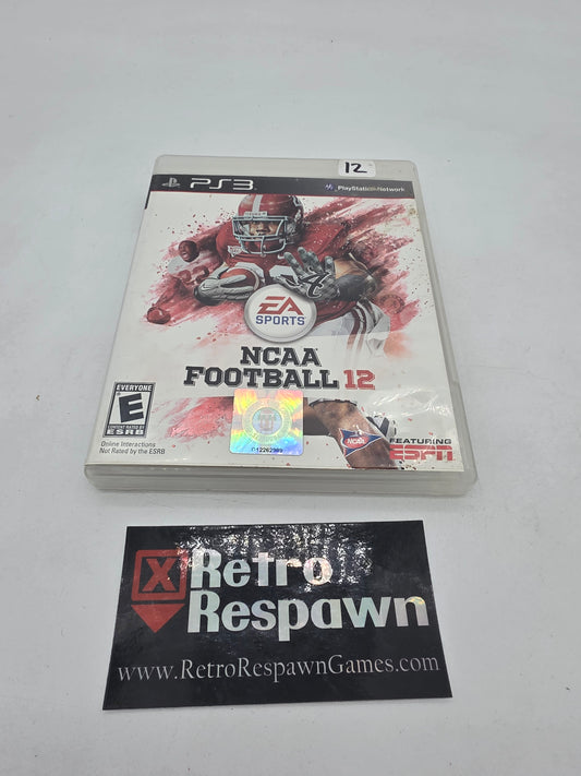 NCAA Football 12 - Playstation 3 (Complete)