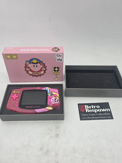 IPS Custom Shell Kirby Gameboy Advance - Gameboy Advance (Console + Custom Case)