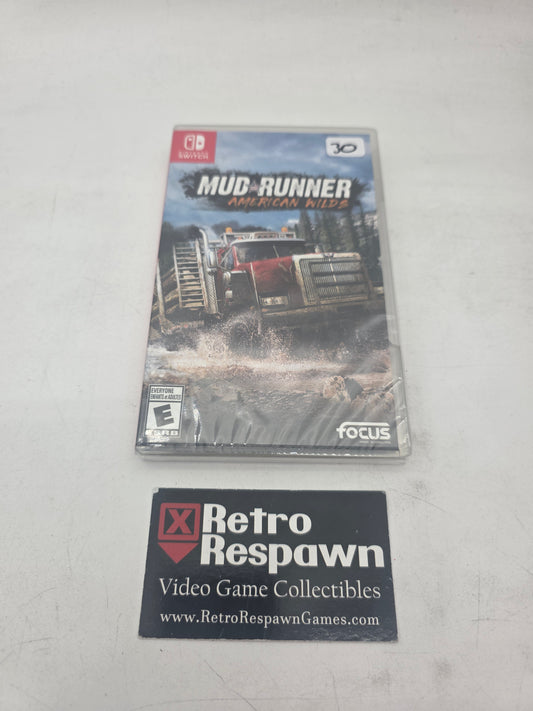 Mud Runner American Wilds - Nintendo Switch (Sealed)