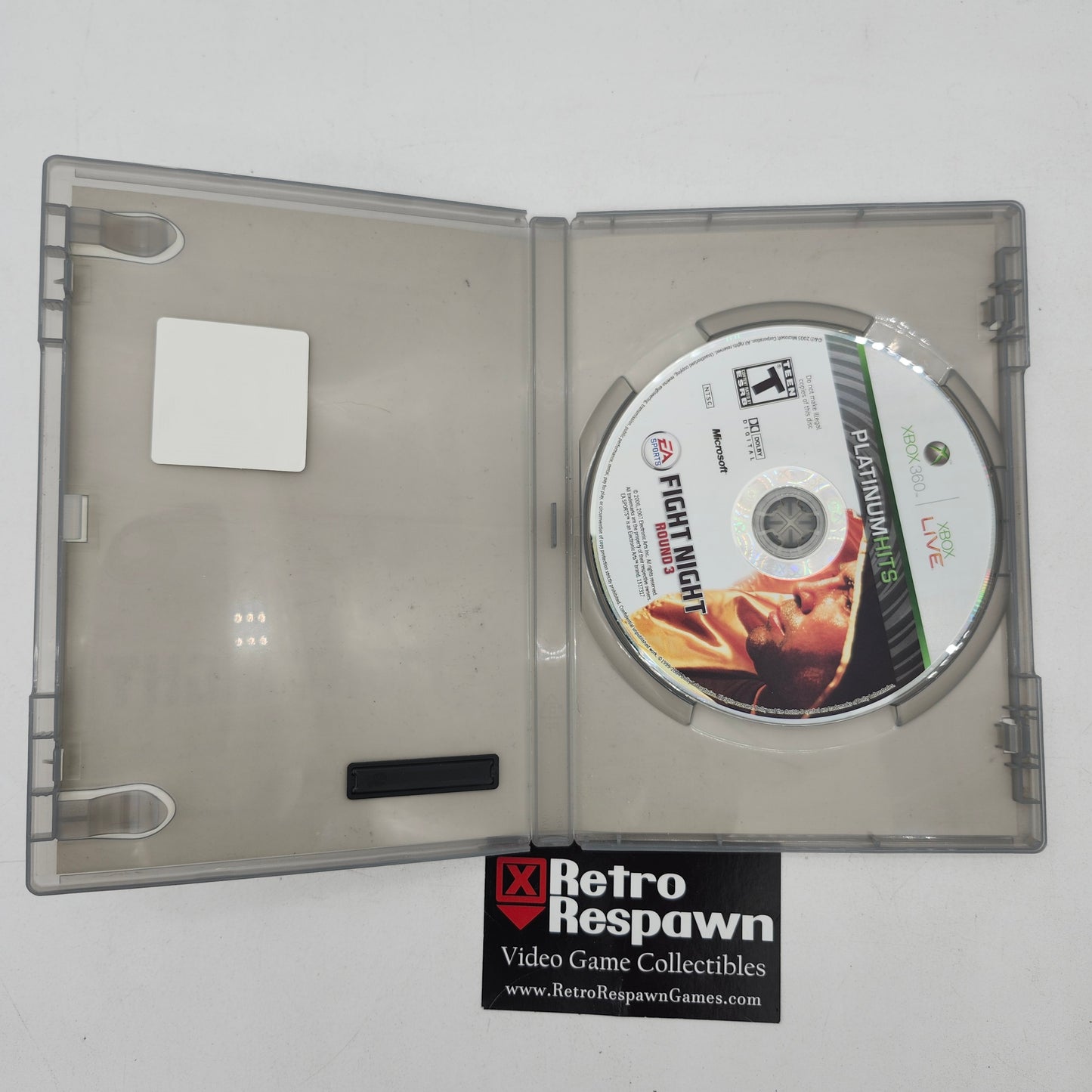 Fight Night Round 3 [Platinum Hits] - Xbox 360 (Missing Manual)