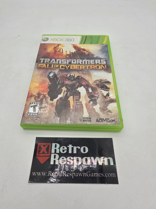 Transformers: Fall Of Cybertron - Xbox 360 (Missing Manual)