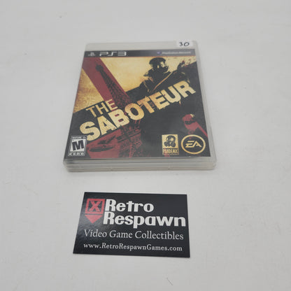 The Saboteur - Playstation 3 (Complete)