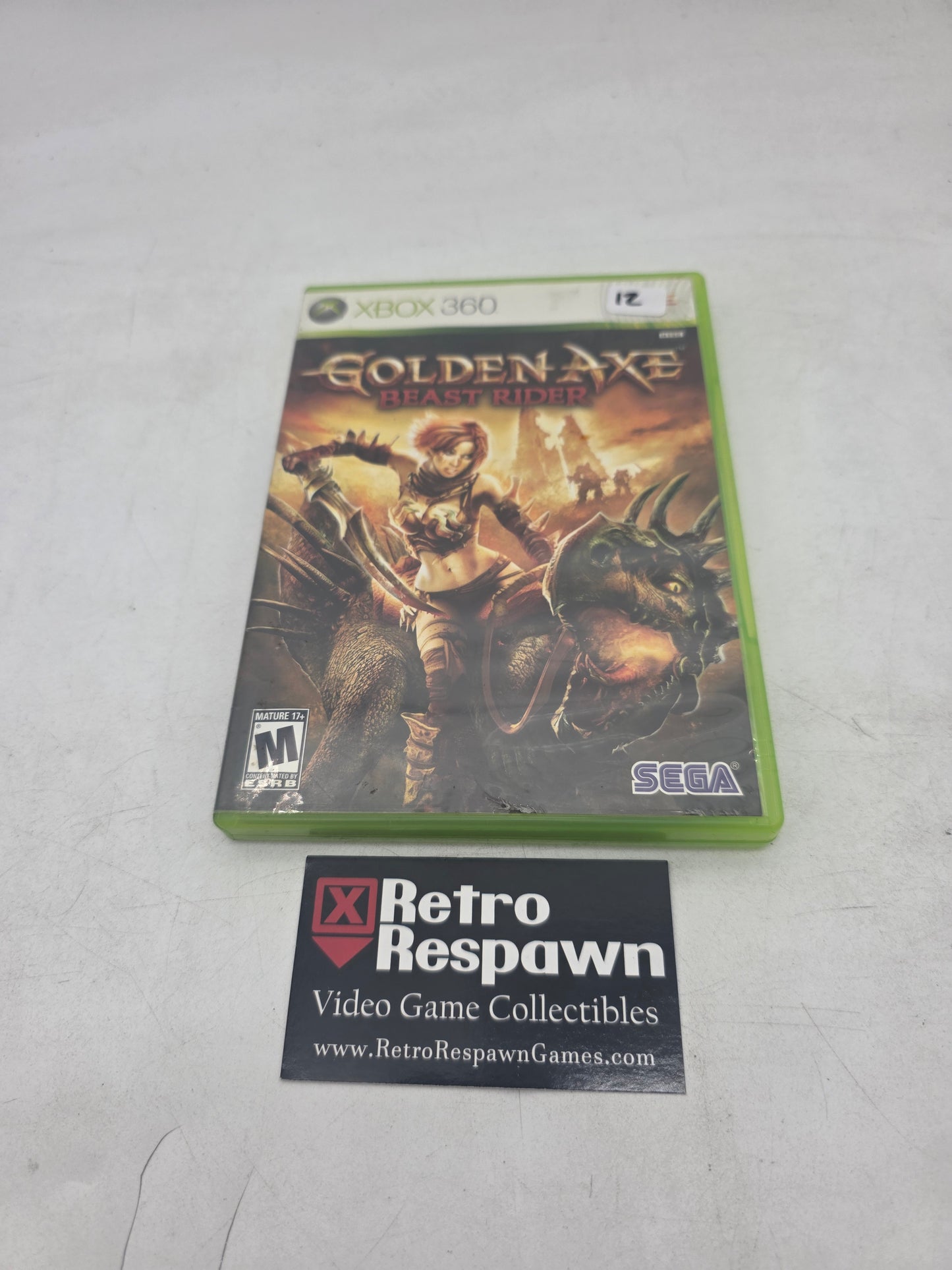 Golden Axe Beast Rider - Xbox 360 (Complete)
