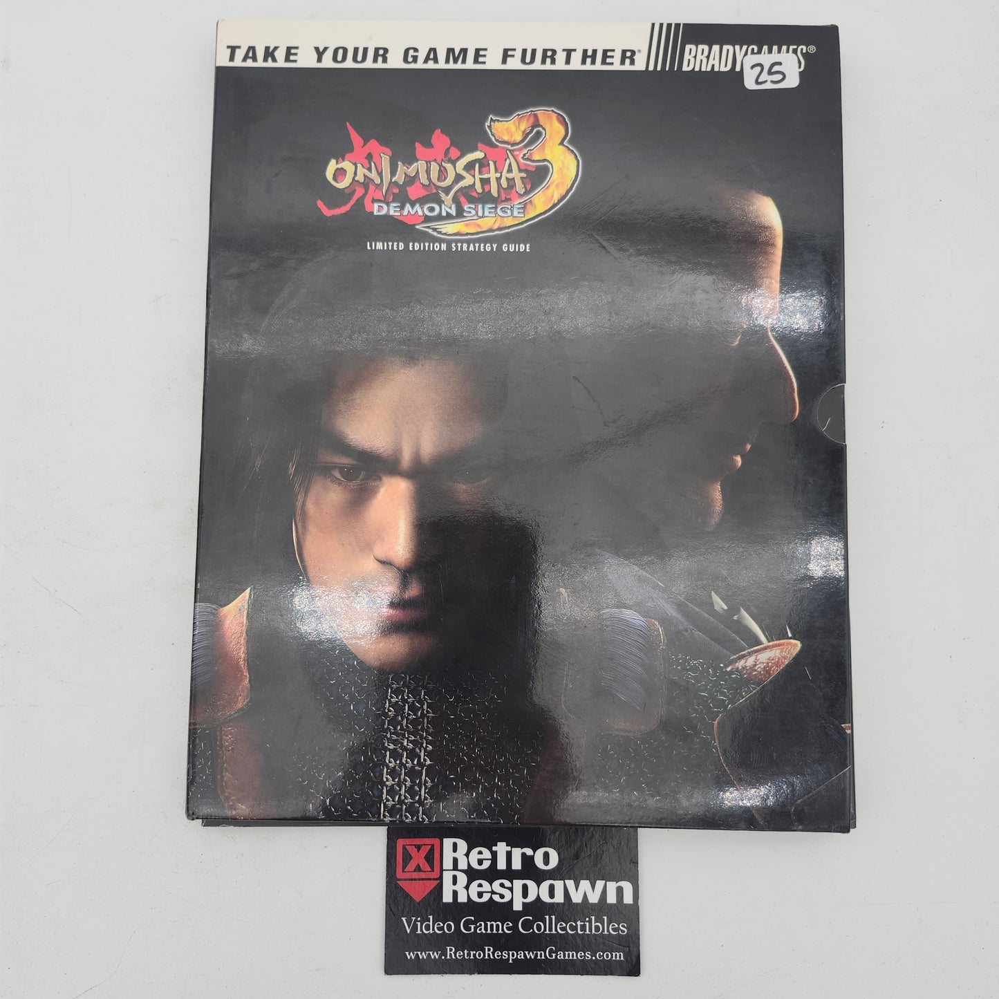 Onimusha 3 Demon Siege Limited Edition Strategy Guide - Brady Games (Complete)