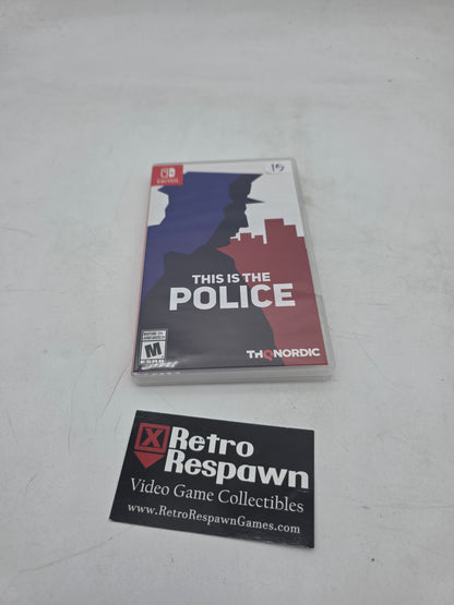 This is the Police - Nintendo Switch (Complete)