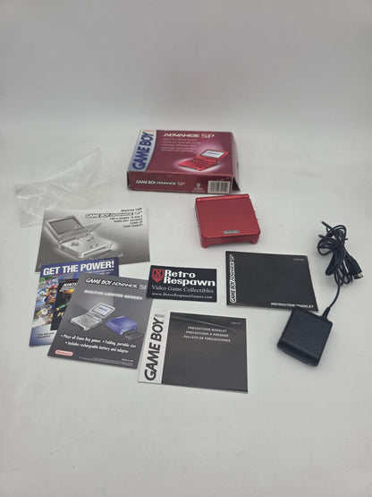 Red Gameboy Advance SP - GameBoy Advance (Complete)