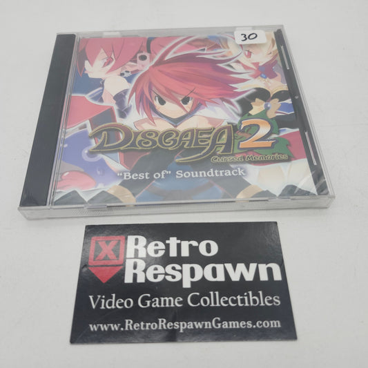Disgaea 2: Cursed Memories "Best of" Soundtrack - CD (Sealed)