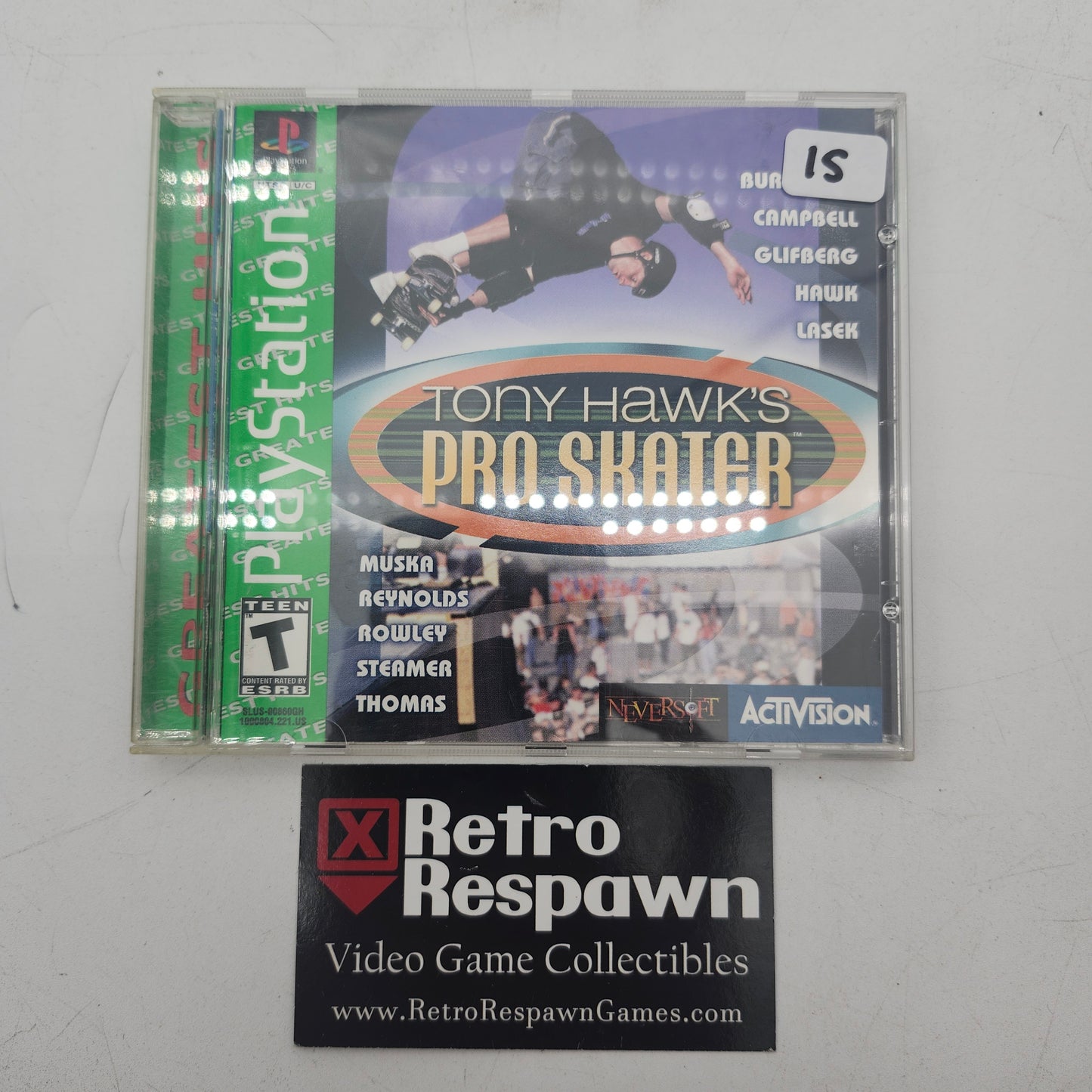 Tony Hawk [Greatest Hits] - Playstation (Complete)