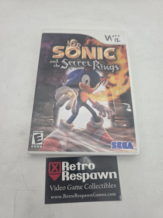 Sonic and the Secret Rings - Wii (Complete)