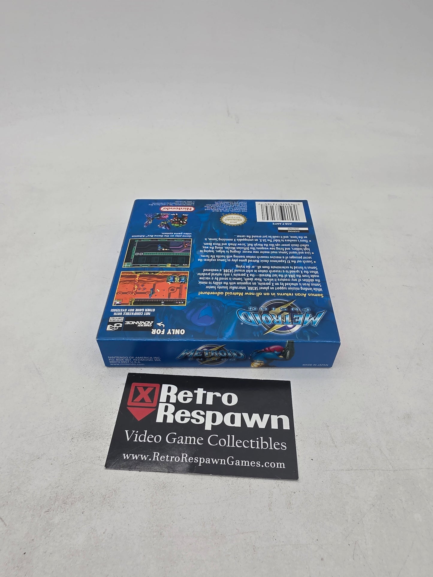 Metroid Fusion - GameBoy Advance (Complete)