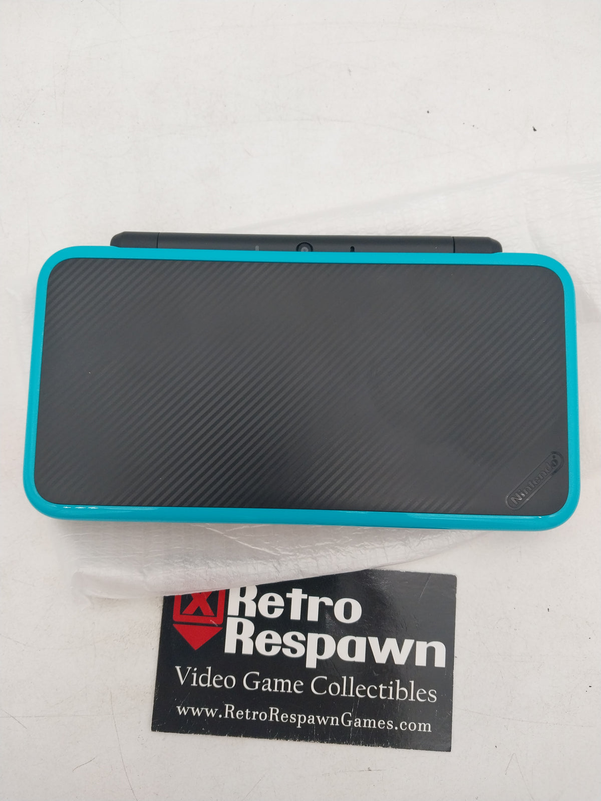 New Nintendo 2DS XL Black & Turquoise [Mario Kart 7 Bundle] - Nintendo 3DS (Complete)