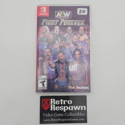 AEW: Fight Forever - Nintendo Switch (Complete)