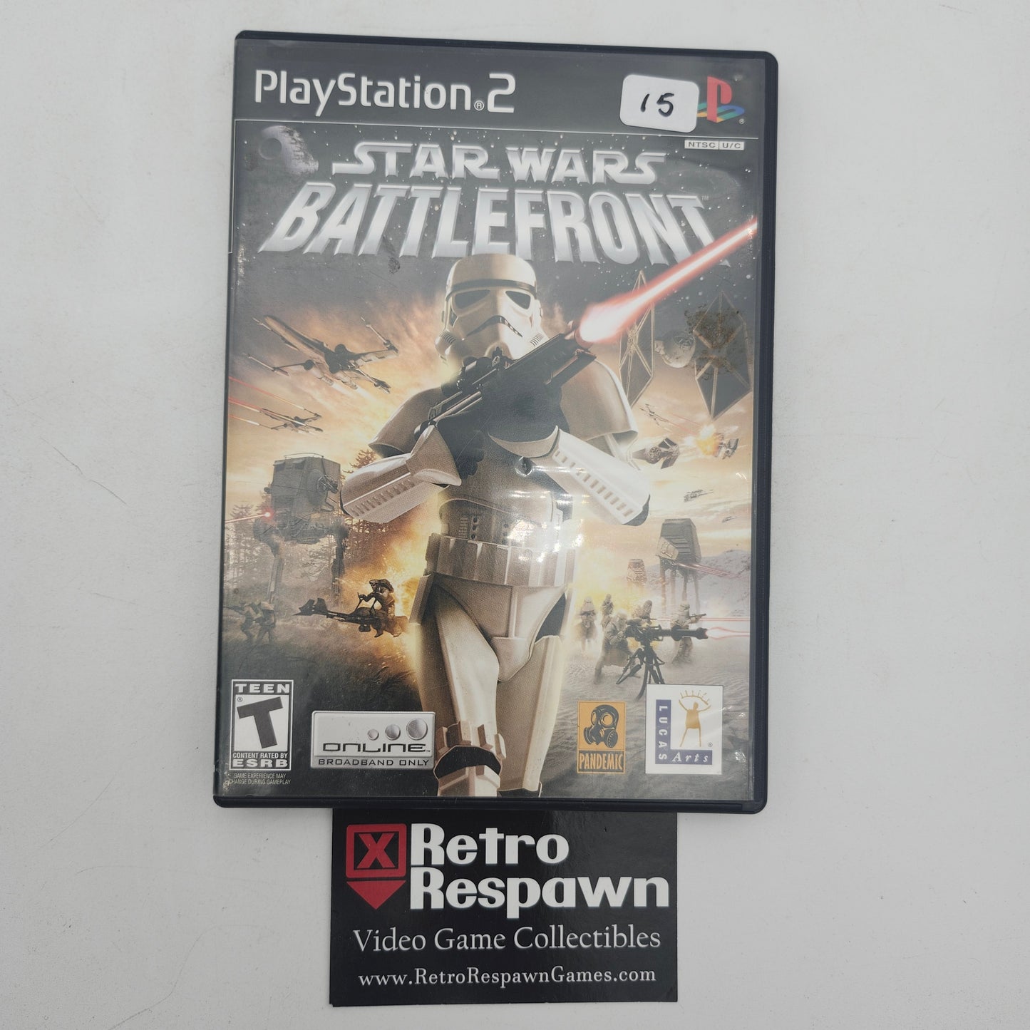 Star Wars Battlefront - Playstation 2 (Complete)