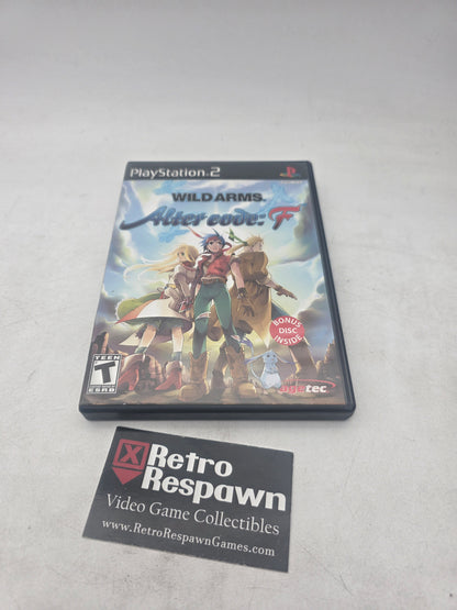 Wild ARMs Alter Code: F - Playstation 2 (Complete)