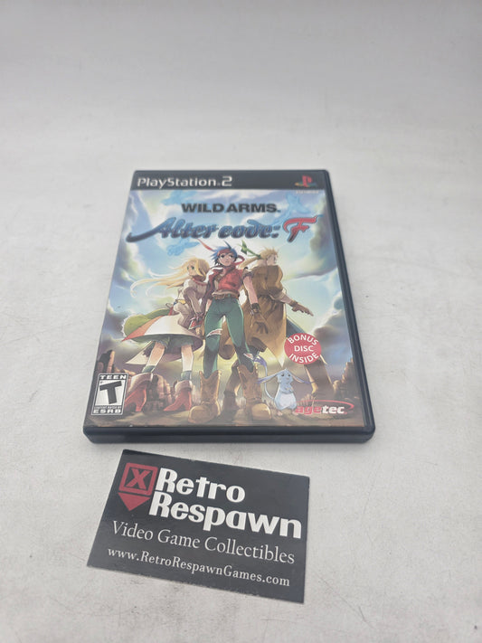 Wild ARMs Alter Code: F - Playstation 2 (Complete)