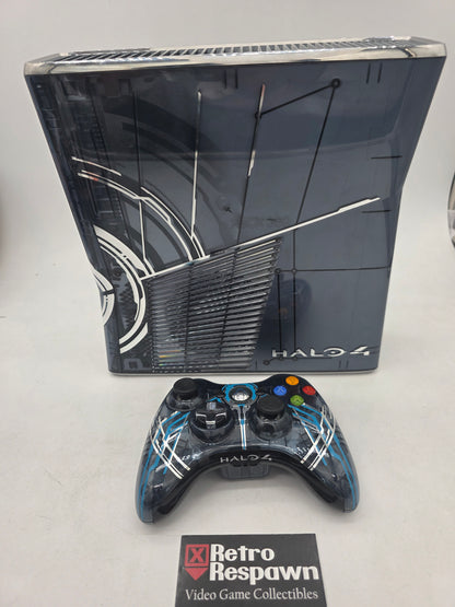 Halo 4 Limited Edition 320GB Blue Console - Xbox 360 (Console, Controller all Wires)