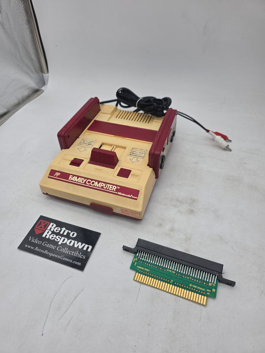 Famicom AV Mod - Nintendo Famicom (Console, all wires plus Converter)