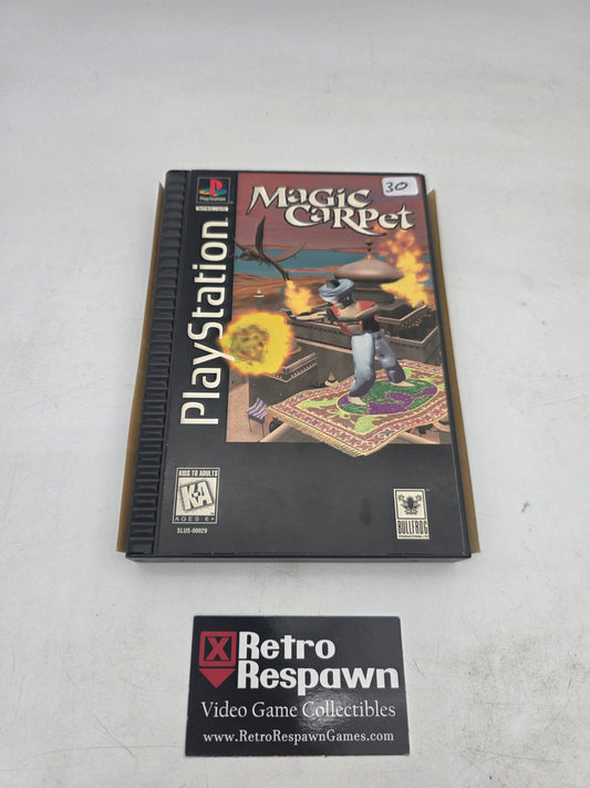 Magic Carpet [Long Box] - Playstation (Complete)