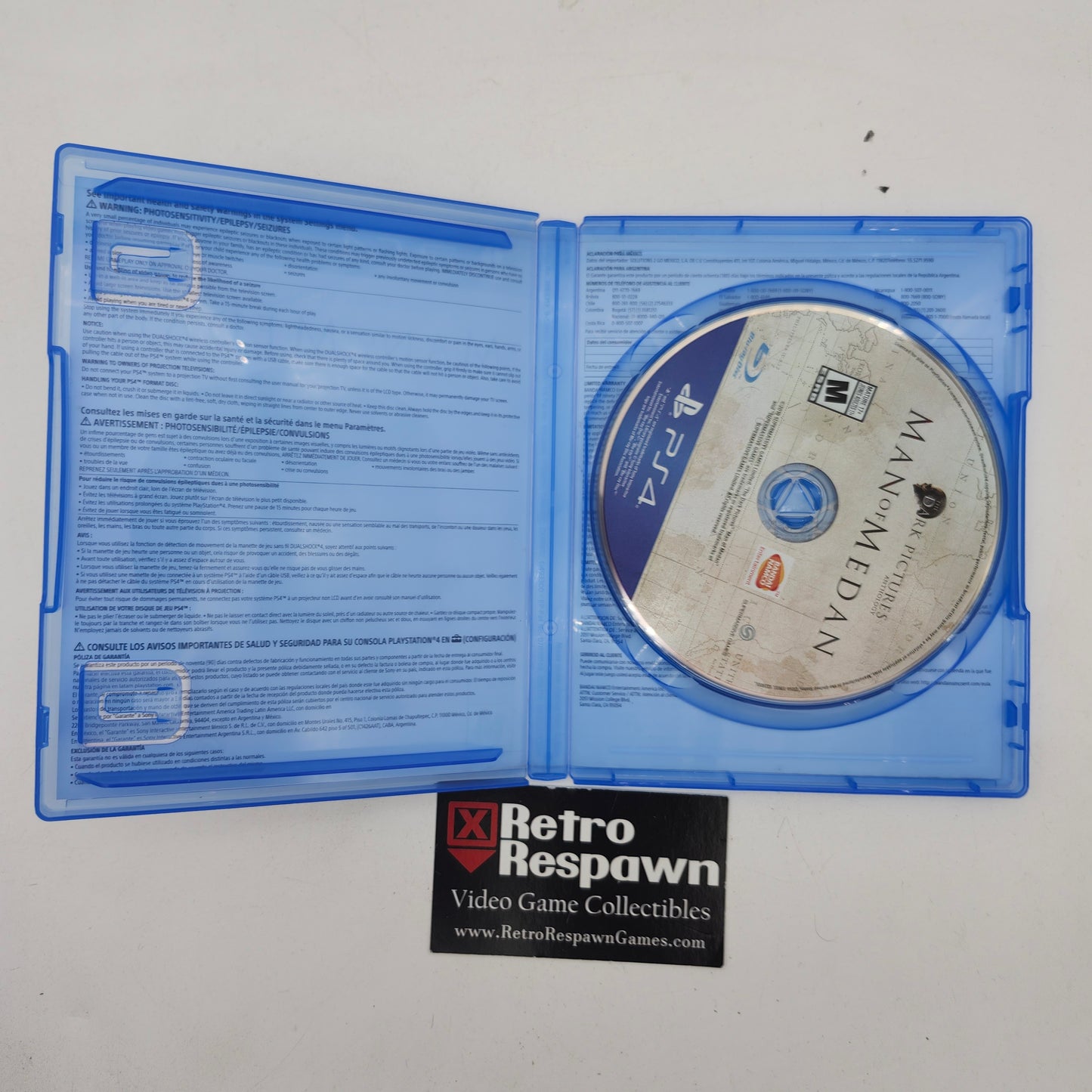 Dark Pictures Anthology: Man of Medan - Playstation 4 (Complete)