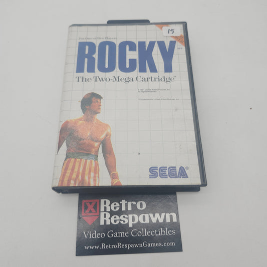 Rocky - Sega Master System (Missing Manual)