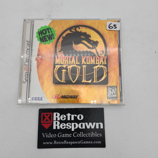 Mortal Kombat Gold [Hot New] - Sega Dreamcast (Complete)