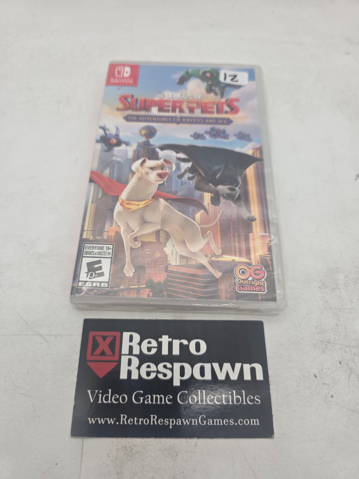 DC League of Super-Pets: The Adventures of Krypto and Ace - Nintendo Switch (Sealed)