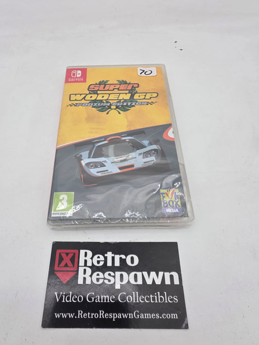 Super Wooden GP Podium Edition - PAL Nintendo Switch (Sealed)