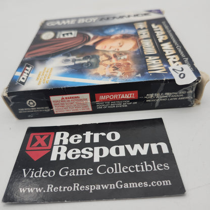 Star Wars The New Droid Army - GameBoy Advance (Missing Manual)