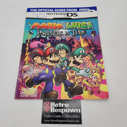 Mario & Luigi Partners in Time Official Nintendo Player's Guide - Nintendo Power
