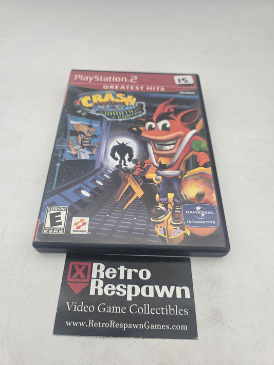 Crash Bandicoot The Wrath of Cortex [Greatest Hits] - Playstation 2 (Complete)