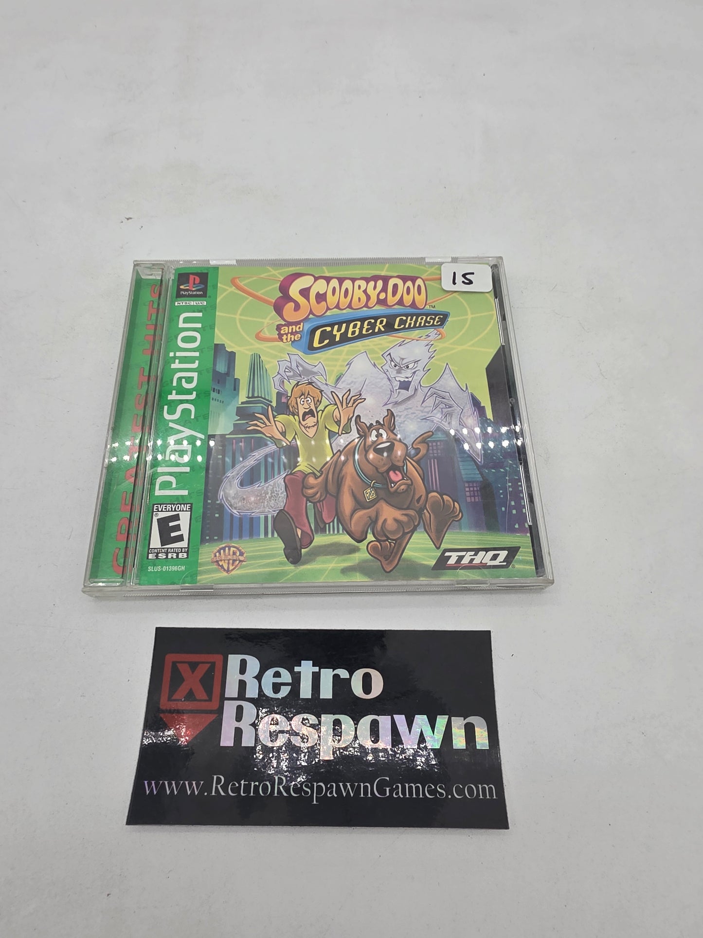 Scooby Doo Cyber Chase [Greatest Hits] - Playstation (Complete)