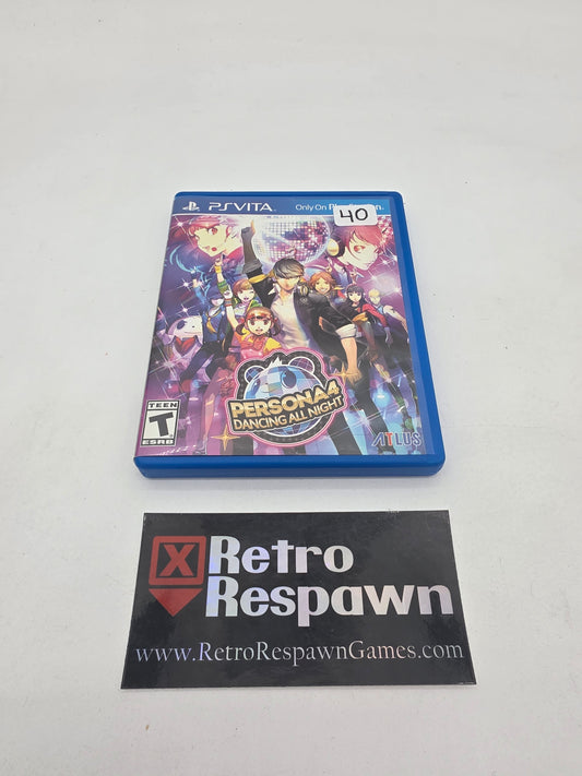 Persona 4 Dancing All Night - Playstation Vita (Complete)
