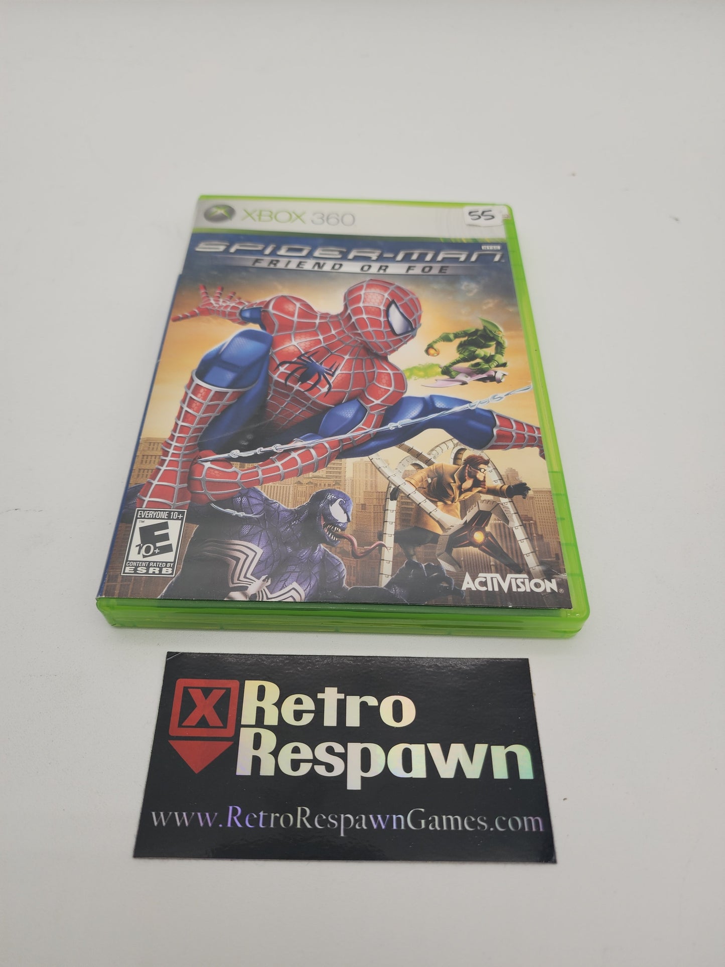 Spiderman Friend or Foe - Xbox 360 (Complete)