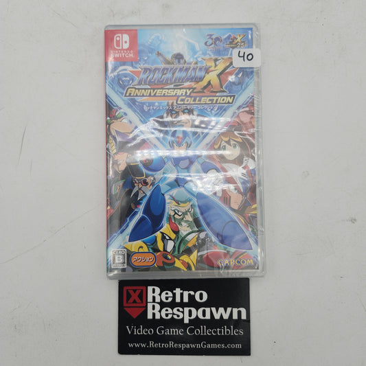 Rockman X Anniversary Collection - JP Nintendo Switch (Sealed)