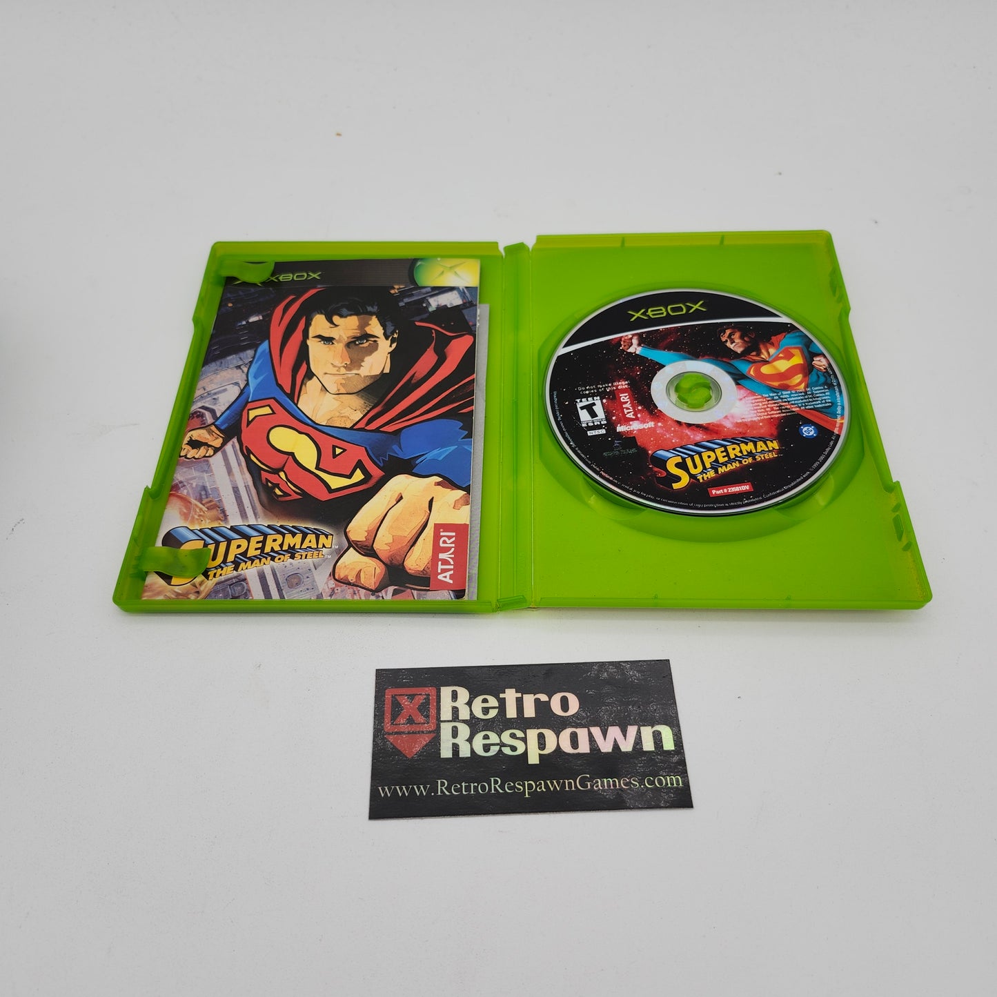 Superman Man of Steel - Xbox (Complete)