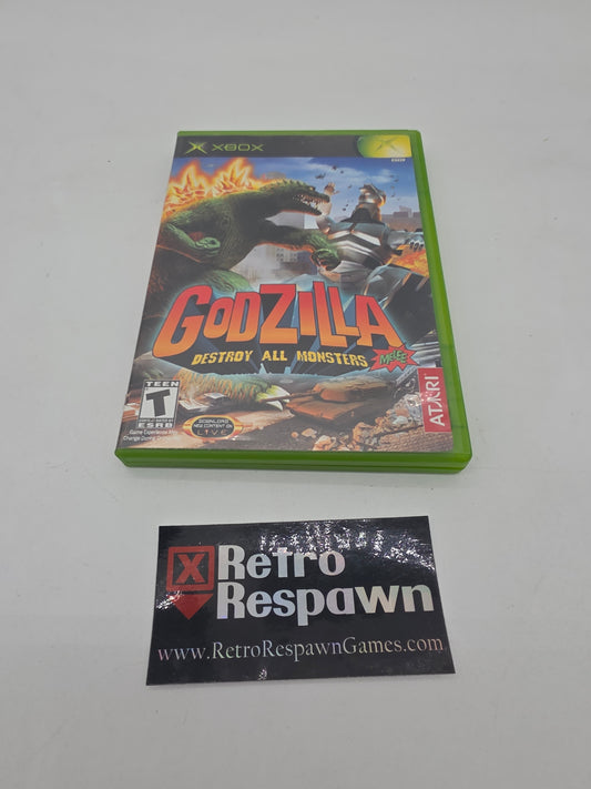 Godzilla Destroy All Monsters Melee - Xbox (Complete)