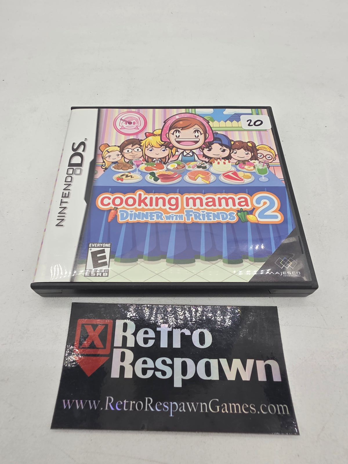Cooking Mama 2 Dinner With Friends - Nintendo DS (Complete)