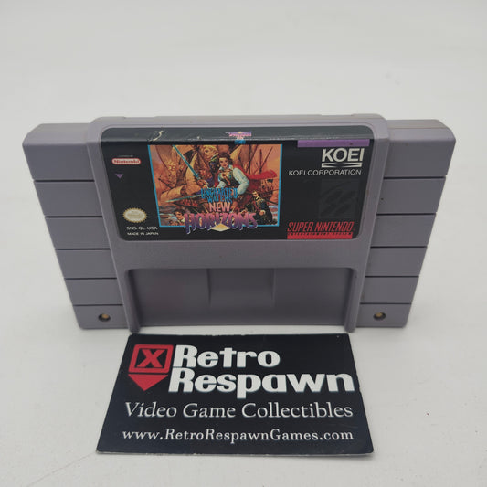 Uncharted Waters New Horizons - Super Nintendo (Game Only)